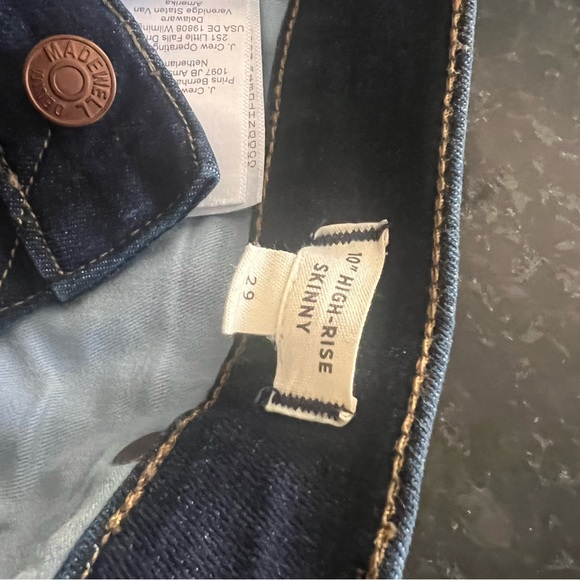 Madewell 10” High-Rise Skinny Jeans - Picture 5 of 7